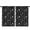 Moon and Leaf, variant on Blackout Kids Curtains,Moon and Leaf Gothic Patter Children's Insulated Curtains Set Of 2,Bedroom Essentials,Toddler Room Decor 52"x84"