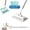 1 Mop + 20 Cloths, variant on Easy Tap Mop, Touch-Free Mini Dust Mop for Wet and Dry Disposable Pads, Multi-Surface Sweeping Floor Cleaning