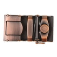 thumbnail image 4 of Hebilla de cinturón de trinquete automática para correa de cinturón 34-36 mm de cobre Sunnimix Hebilla del cinturón deslizante automática, 4 of 7