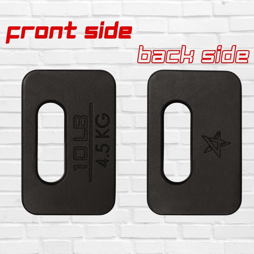 Yes4All Ruck Plate Cast Iron - 10lbs
