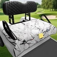 thumbnail image 4 of chaqlin Golf Cart Seat Universal, Compatible with Summer Sports, Golf Cart Seat Covers Fit for 2-Seat Golf Carts Club Car, Marble, 4 of 8