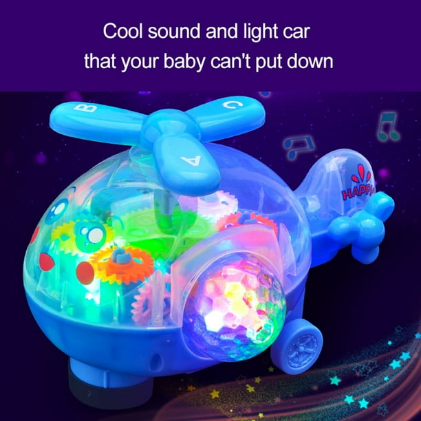 Juguetes De Avion Para Ninos Modelo De Avion De Juguete Con Luces LED Intermitentes Y Musica Juguetes De Avion Electricos Regalos Para Ninos Y Ninas ANGGREK Juguetes Walmart en linea