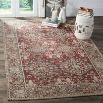 SAFAVIEH Classic Vintage Talia Traditional Area Rug, Red/Multi, 4' x 6'