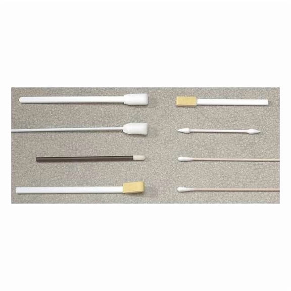 Techspray Swab,4 1/8 in L,3 5/8 in Hand L,PK50 2307-50