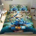 thumbnail image 1 of Rio Conjunto de sábanas temático, trío de piezas, cómodo y amigable con la piel, diseño único, regalo de decoración para el hogar para familiares, amigos y fans,173cm *218cm, 1 of 6