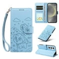 thumbnail image 1 of Funda Cartera GANGXUN con Diseño de Perrito en Relieve para Samsung Galaxy S24 , Protección 360° con Ranuras y Correa Desmontable, 1 of 6