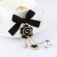thumbnail image 4 of Cute Keychains for Women, Key Chains for Car Keys, Keychain Accessories for Car Accessories Handbag Decorations Black, 4 of 6