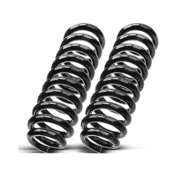 Front Coil Spring Set 2 - Compatible with 2004 - 2018 Ford F-150 2005 2006 2007 2008 2009 2010 2011 2012 2013 2014 2015 2016 2017