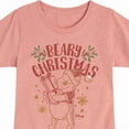 thumbnail image 3 of Disney Winnie The Pooh - Pooh Wishes A Beary Christmas - Toddler & Youth Girls Short Sleeve Graphic T-Shirt, 3 of 5