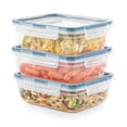 thumbnail image 3 of Recipientes para almacenamiento de alimentos Snapware Total Solution, paquete de 3, 3 of 9