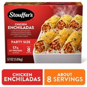 Stouffer’s Chicken Enchiladas, Party Size, Frozen Enchiladas, Party Size Frozen Meals 57 oz