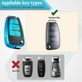 thumbnail image 5 of for Audi Key Fob Cover with Fashionable Zirconia Wristlet KeyChain, Enchanting Diamond Patterns Soft Case for Audi A1/3/6 Q2/3 R8 RS3 S3 TT TTS, 5 of 6