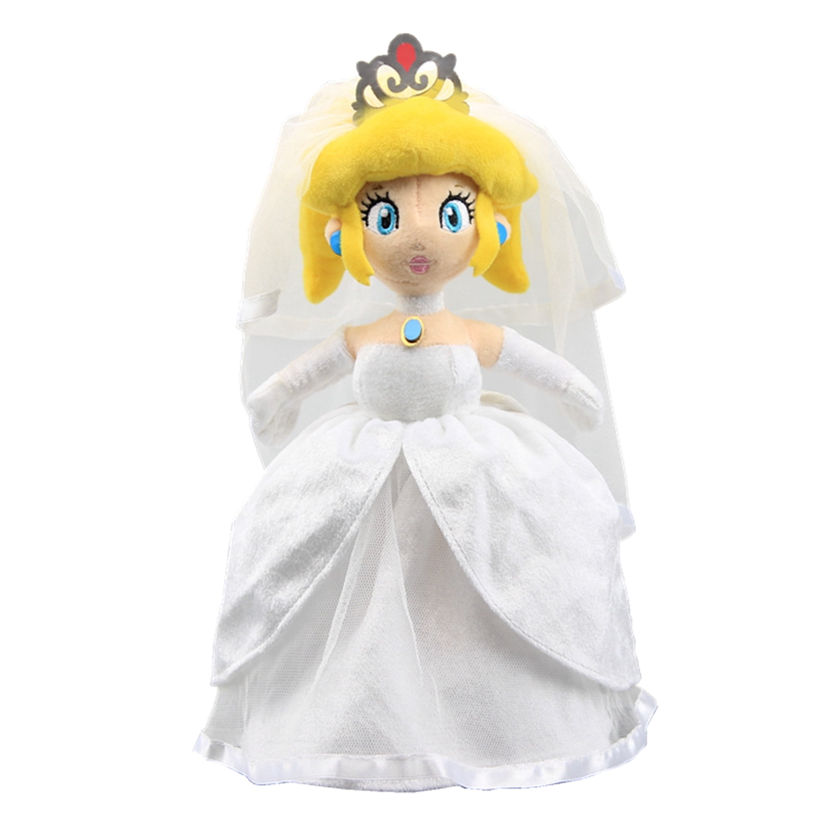 Peluche Super Mario Odyssey – Mario Et Peach En Tenue De Mariage – Sanei Japan – Neuf