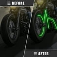 thumbnail image 3 of Cinta Reflectante Única para Automóviles y Motocicletas Hoja Reflectante de Alta Brillantez 2cmx8m Verde, 3 of 7