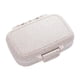 thumbnail image 4 of 2x Pastillero Contenedor 3 Compartimentos Accesorio Material PP Fácil de Viajar Duradero Multifunción Mini Pastillas Portátiles Organizador Estuche Pa, 4 of 8