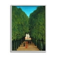 thumbnail image 4 of Stupell Industries Avenue in Park at Saint Cloud Henri Rousseau Classical Painting Painting Gray Framed Art Print Wall Art, Design by one1000paintings, 4 of 5