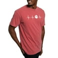 thumbnail image 4 of CafePress - White Paw Beat Men's Comfort Colors® T Shirt - Mens Comfort Colors Shirt, 4 of 5