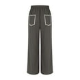 thumbnail image 5 of BILIKEYU Women's Baggy Wide Leg Pants, Women's Pants, Travel Pants, Wide Leg Jeans Woman, 5 of 5