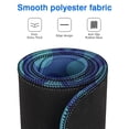 thumbnail image 7 of Extended Japanese Blue Wave Mouse Pad: Large 31.5x11.8 Inches with Non-Slip Rubber Base and Stitched Edges, 7 of 7