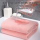 thumbnail image 5 of Set de toallas de baño de terciopelo - 70x140cm con patrón de rayas, súper absorbente y de secado rápido para el pelo y toalla corporal para casa, spa, playa, 5 of 9