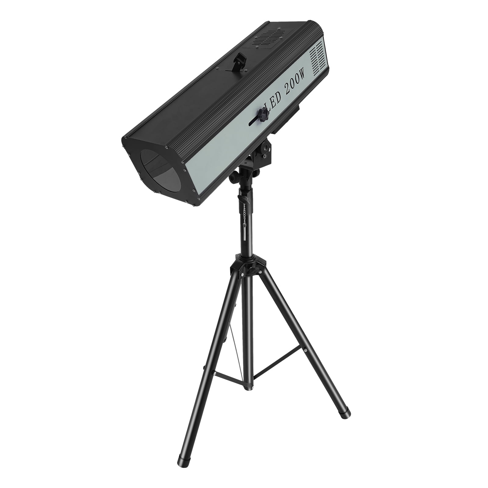 200W LED Follow Spot Light Lamp Wedding Party Theater DJ Stage Light w/ Stand