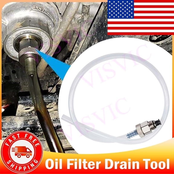 Oil Filter Drain Hose Tool Kit for Toyota, Lexus, Scion 2.0L - 5.7L Engines