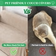 thumbnail image 5 of Lifarythm Sofa Cover Slipcover, Couch Cover Protector Durable Furniture Cover for Pets Dogs Cats Home Decor (71"x134", Khaki), 5 of 9