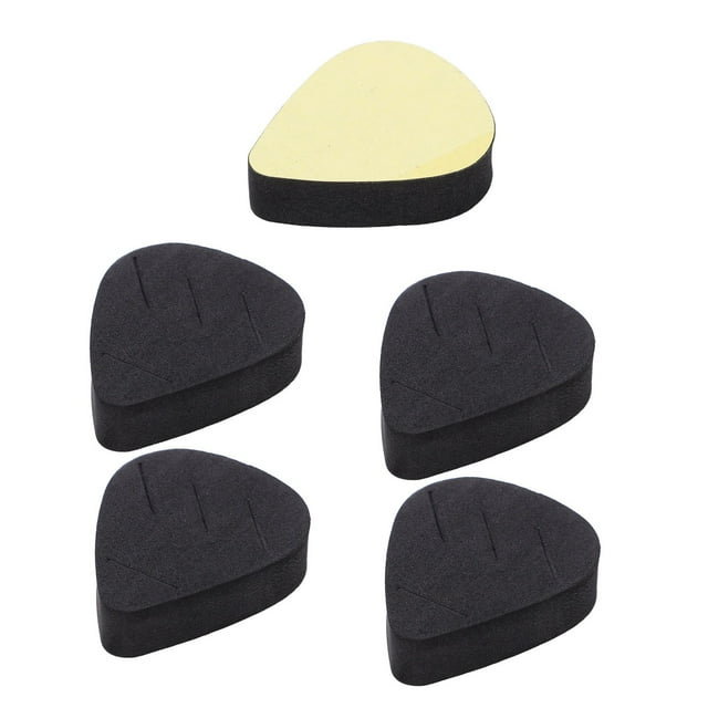 Ccdes 5Pcs Guitar Pick Holder EVA Picks Storage Rack For Bass Ukulele Banjo Musical Instrument Accessories,Guitar Picks Organizer,Guitar Accessories