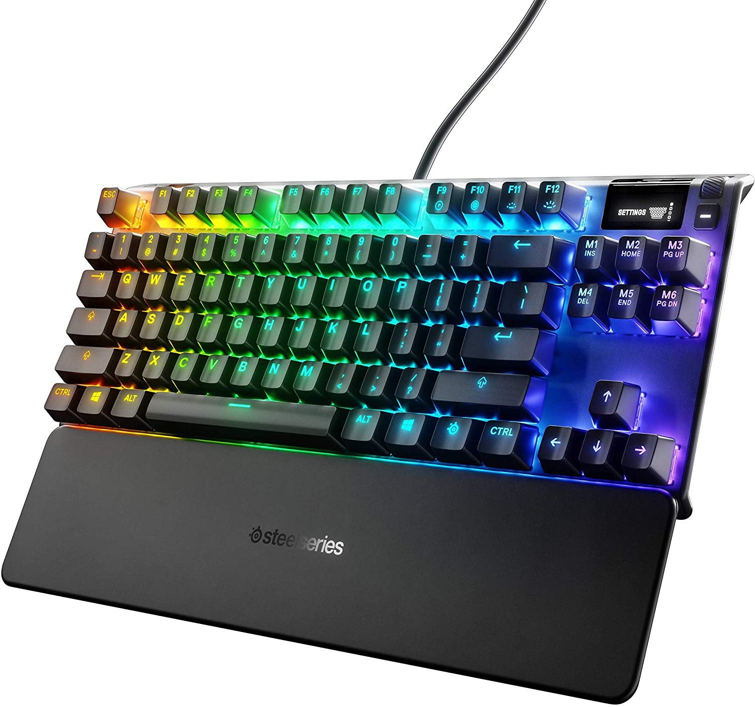 SteelSeries Apex Pro TKL Mechanical Switches Gaming Keyboard with OLED