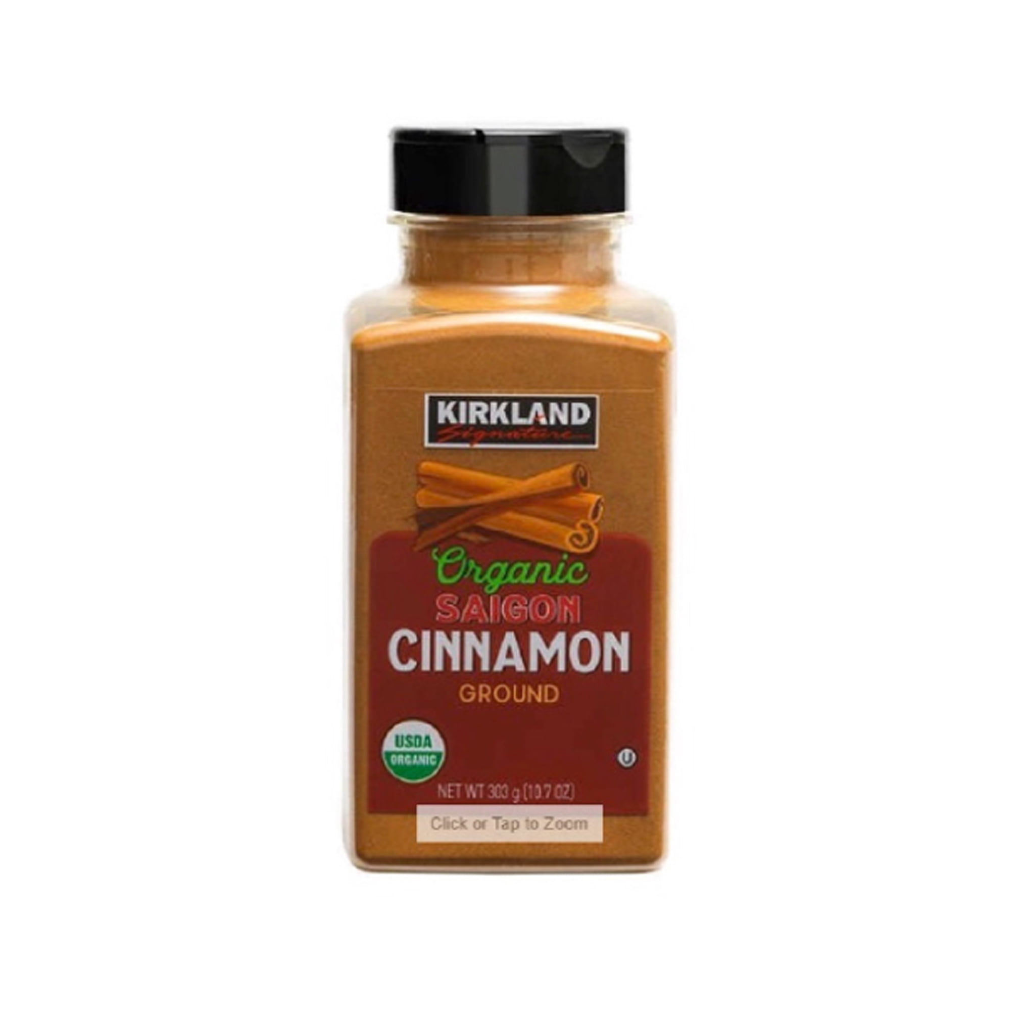 Kirkland Signature Organic Ground Saigon Cinnamon, 10.7 oz.