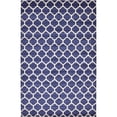 thumbnail image 1 of Unique Loom Tapis Design en Treillis 10' 6 x 16' 5 Rectangle Bleu Marine/beige, 1 of 2