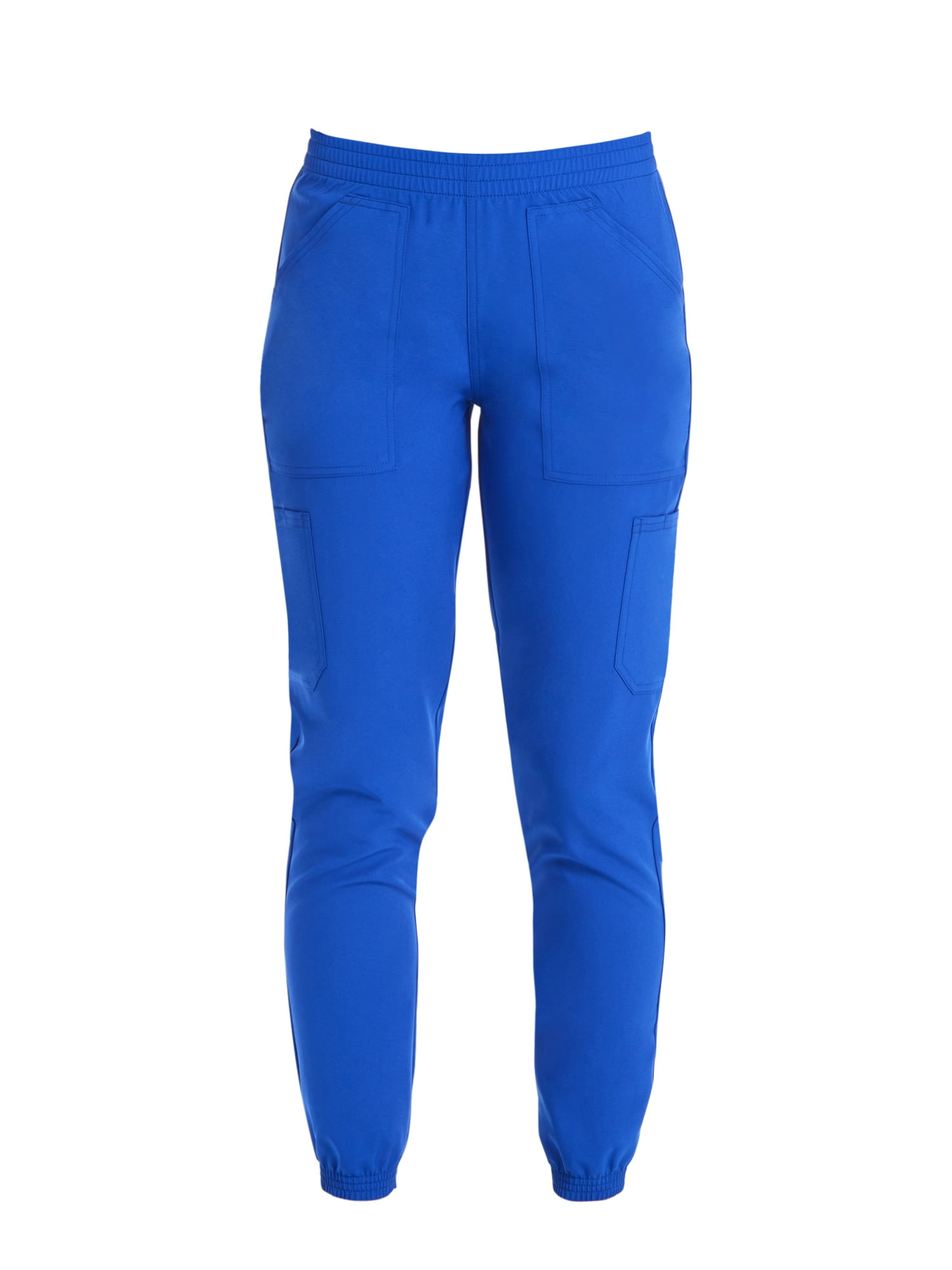 Scrubstar Women's Core Essentials Stretch Pull-On Jogger Cargo Scrub Pants, Sizes XS-3XL