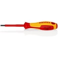 thumbnail image 1 of KNIPEX 98 13 40 Desarmador para tornillos de cabeza hexagonal aislados con fundas en dos componentes, según norma VDE bruñido 182 mm, 1 of 1