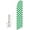 Green/White, variant on Checkered Blue/White Super Novo Feather Flag - Complete with 15ft Pole Set and Ground Spike