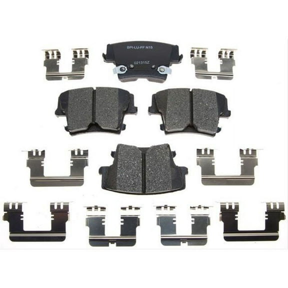 Rear Brake Pad Set - Compatible with 2005 - 2020 Chrysler 300 2006 2007 2008 2009 2010 2011 2012 2013 2014 2015 2016 2017 2018 2019
