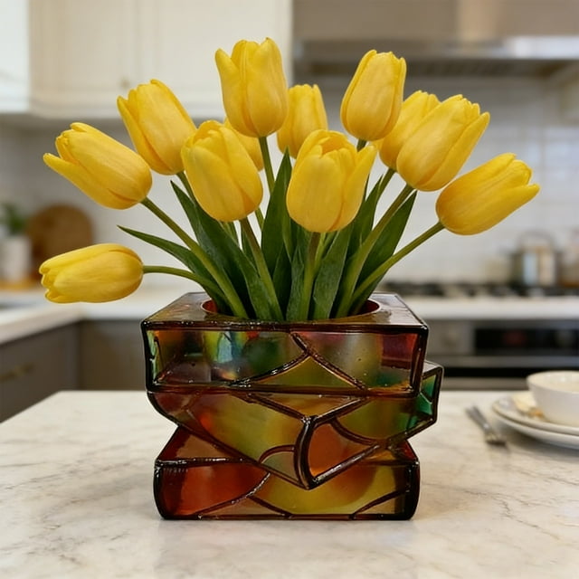 Stacked Books Resin Mini Planter Pot for Small Succulents and Desktop Decorative Use