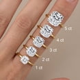 thumbnail image 7 of Pompeii Certified 1 - 5 Ct Cushion Solitaire Diamond Engagement Ring 14k Gold Lab Grown, 7 of 7