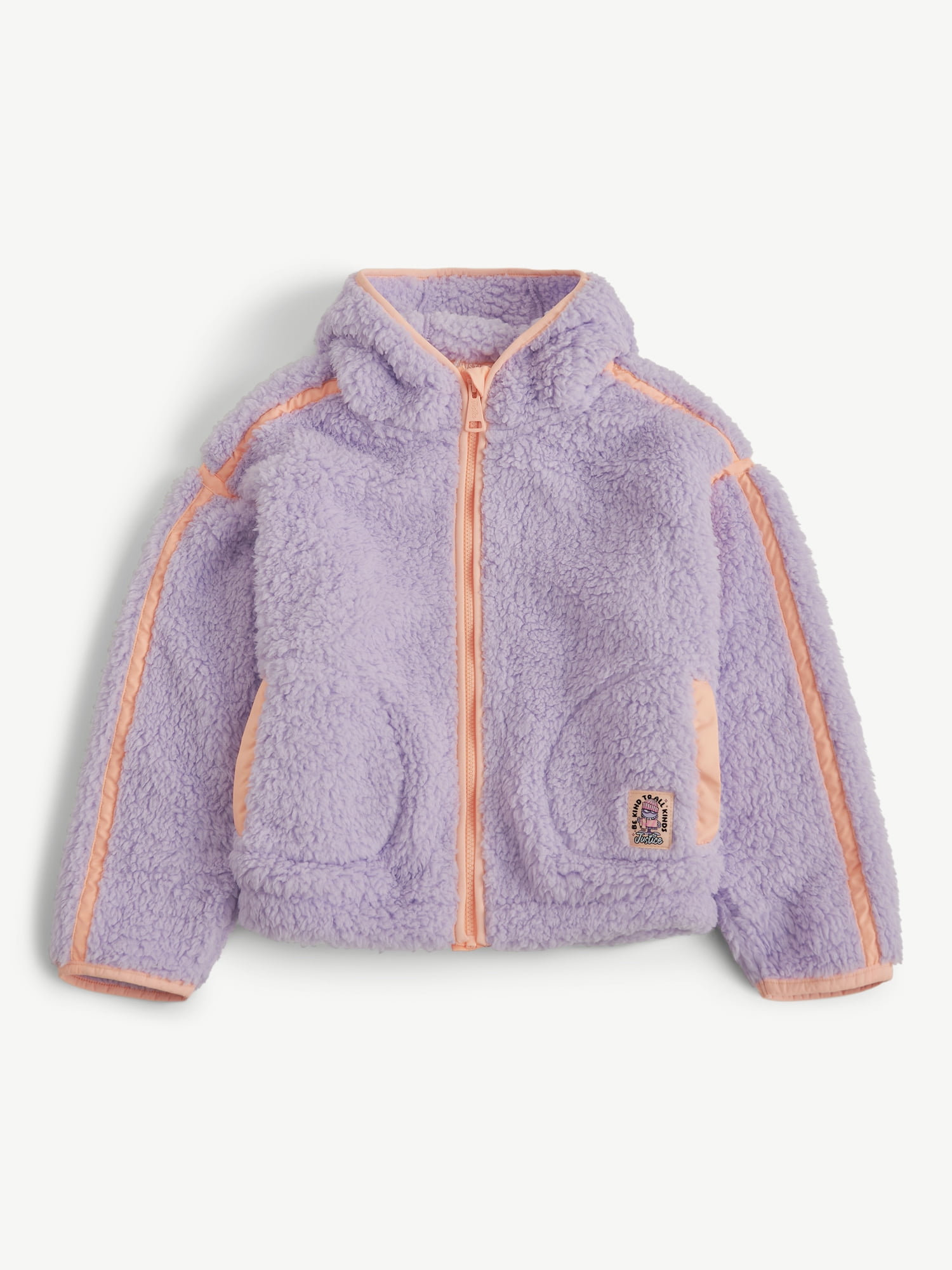 Justice Girls Solid Sherpa, Sizes XS - XL