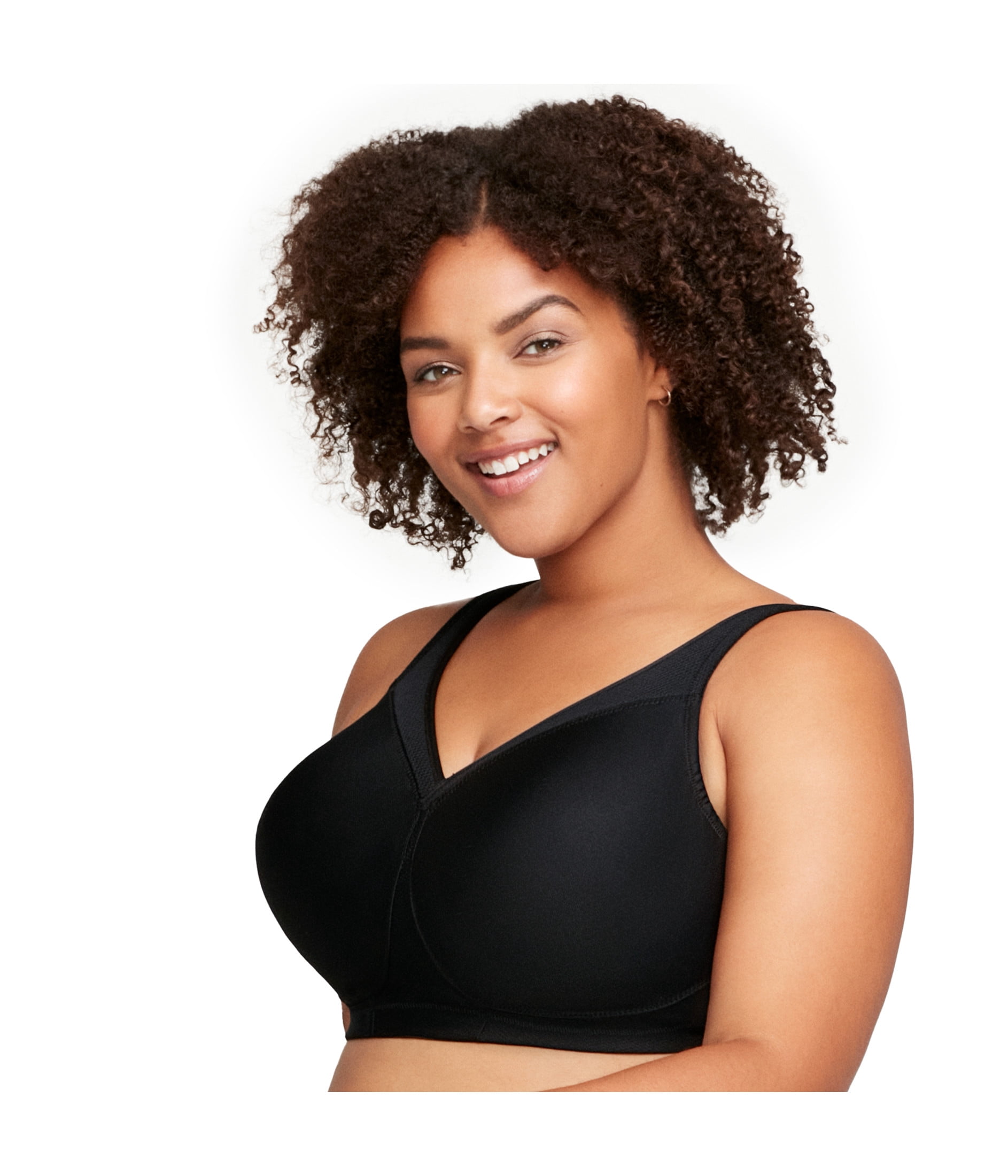 Glamorise MagicLift Seamless Sports Wirefree Bra 1006 (Women's & Women's Plus)