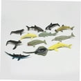 thumbnail image 5 of OATIPHO 12Pcs PVC Sea Animal Model Set Assorted Color Lifelike Marine Animals for Home Display, 5 of 8