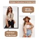 thumbnail image 4 of Blusa Deer Lady para mujer, caqui, con botones, manga larga, L, 4 of 5