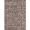 thumbnail image 3 of BERTHMEER 2'x3' Small Area Rugs for Entryway Doormats Indoor Bathroom Oriental Floral Vintage Farmhouse Machine Washable Non-slip Traditional Distressed Throw Rugs, Coffee Brown, 3 of 7