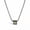 Silver, variant on Stainless Steel Rainbow Lesbian Gay Pride LGBT Pendant Chain Necklace Men Women-Silver