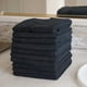 thumbnail image 5 of 5/10 piezas de toalla de microfibra negra para secar el cabello en salones de belleza, toallas de mano usadas por invitados para peluqueros de hoteles, complejos turísticos y spa, 5 of 5