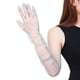 thumbnail image 3 of Guantes transparentes de encaje fino para mujer, guantes largos elegantes de tul, gasa de malla, Sexy, fiesta de boda, verano, vestido de Graduación, 3 of 4