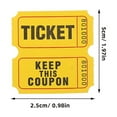 thumbnail image 2 of HAOAN400pcs Raffle Tickets For Events For Party Supplies Carnivals Fundraisers Large Raffle Tickets Roll For Door Prizes And Entertainment, 2 of 8