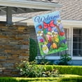 thumbnail image 3 of Northlight Welcome Easter Basket Outdoor House Flag 28" x 40", 3 of 7