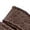 Brown, variant on Women’s Double Buckle Mary Jane Flats, Hand Stitch Wavy Line Round Toe Slip On Shoes, Soft Suede Casual Walking Loafers Red 6(36)