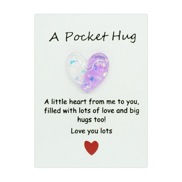 Wgmhea Garden Gifts Children'Svalentine'S Day Cards Children'S Valentine'S Day Gifts with Heart Shaped Resin Stones Classroom'S Day Exchange Gifts Children'S Classroom Valen Cute Decor Deals