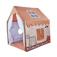 thumbnail image 3 of Niños juega carpa interior juego al aire libre carpa para niños grandes espacios plegables de la tienda de princesas de juegos grandes para parques de Marrón, 3 of 8